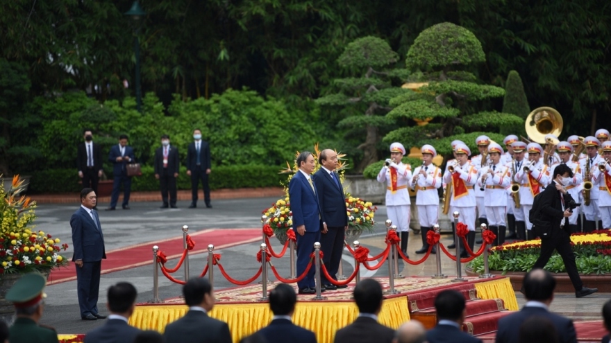 Japanese media puts spotlight on visit by PM Yoshihide Suga